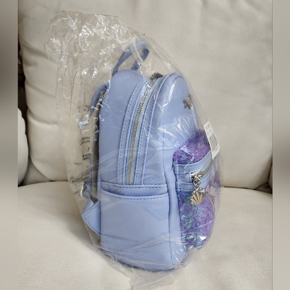 Little mermaid Ariel sequin loungefly - Picture 5 of 6